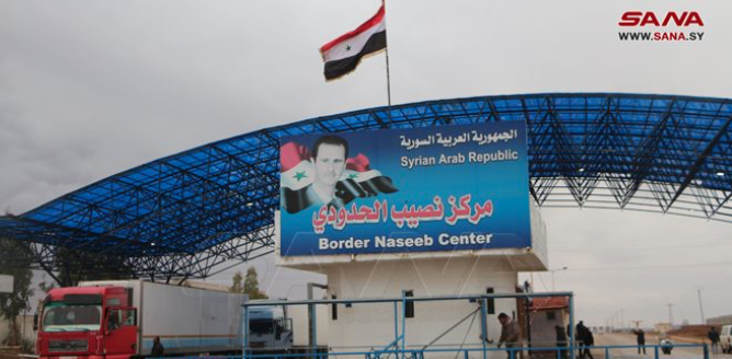 Charles_Lister's tweet photo. Before (2022) &amp; After (Today).

#Syria has revamped the customs &amp; inspection site at its Nassib Crossing with #Jordan.

The civilian passenger section has also been expanded &amp; can now process x5 times the amount it could in 2024. https://t.co/ln6YTda9eS