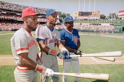 BBGreatMoments's tweet photo. Eric Davis, Darryl Strawberry and Andre Dawson. https://t.co/WYktpFQvEE