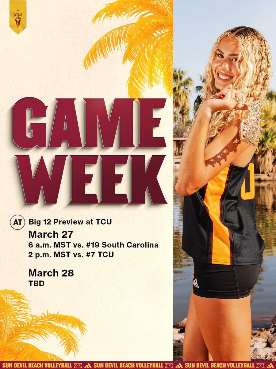 Sun Devil Beach VB tweet media