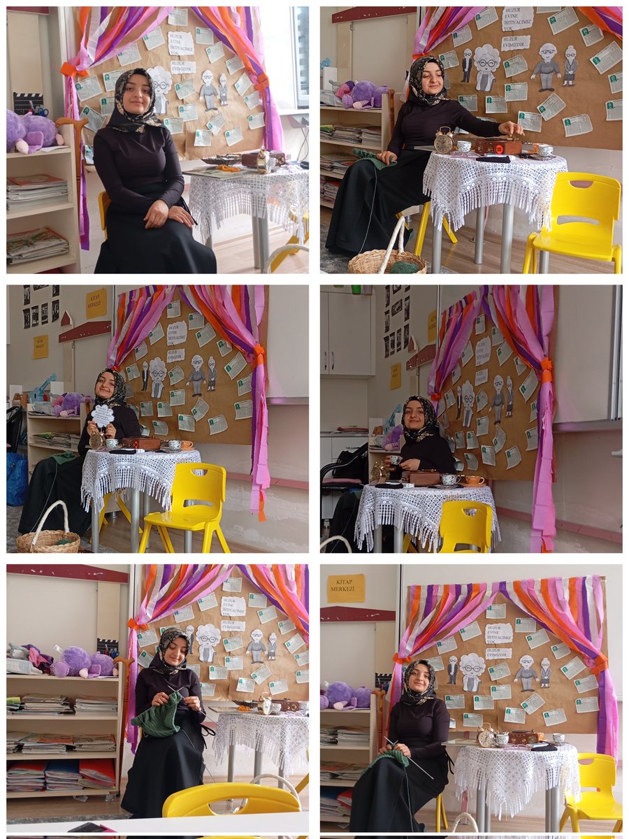 147Symaa's tweet photo. #yaslılarhaftası# bu bölümün en sevdiğim özelliği 🪽yaptığın pano da resim çekinmek 🫸🫷🪽 https://t.co/uG35zKmIsK