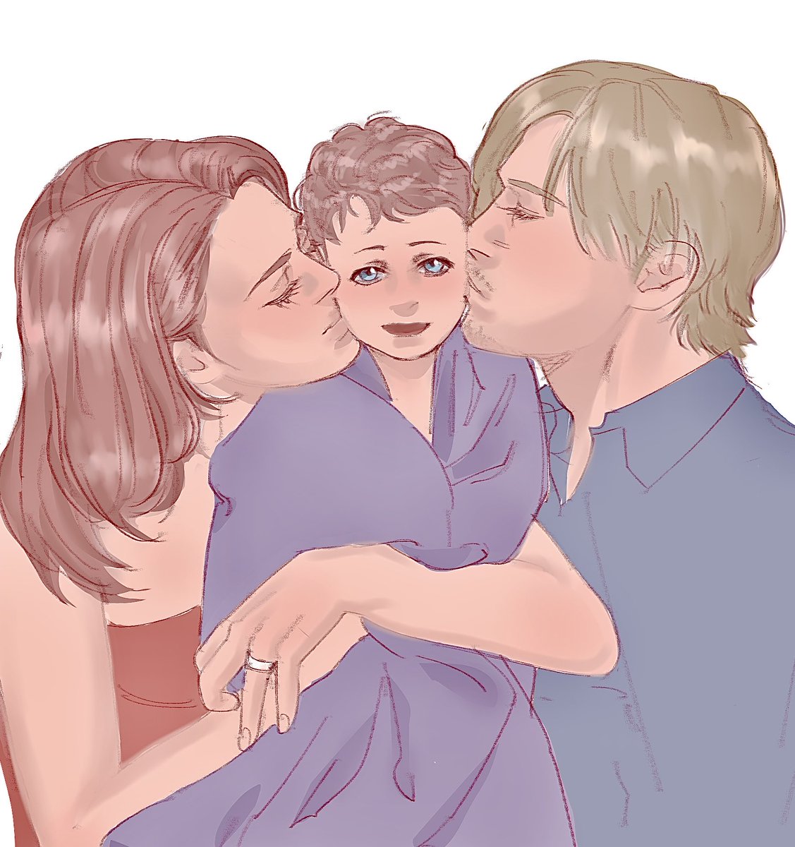 ❤️+💙=💜
#Cleon #ResidentEvil