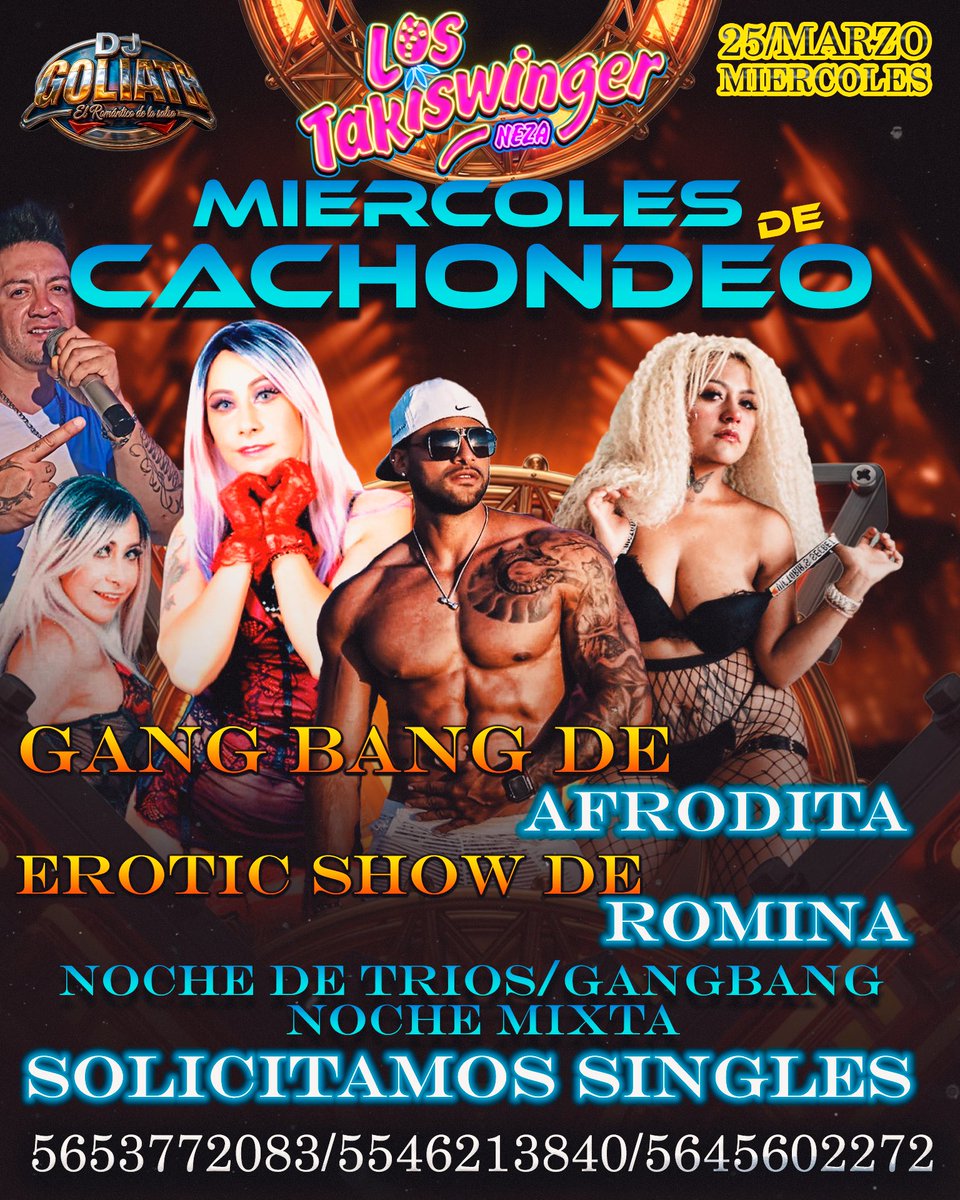CENTRO DE ESPECTÁCULOS SW: “LOS TAKISWINGER “ A.C tweet media