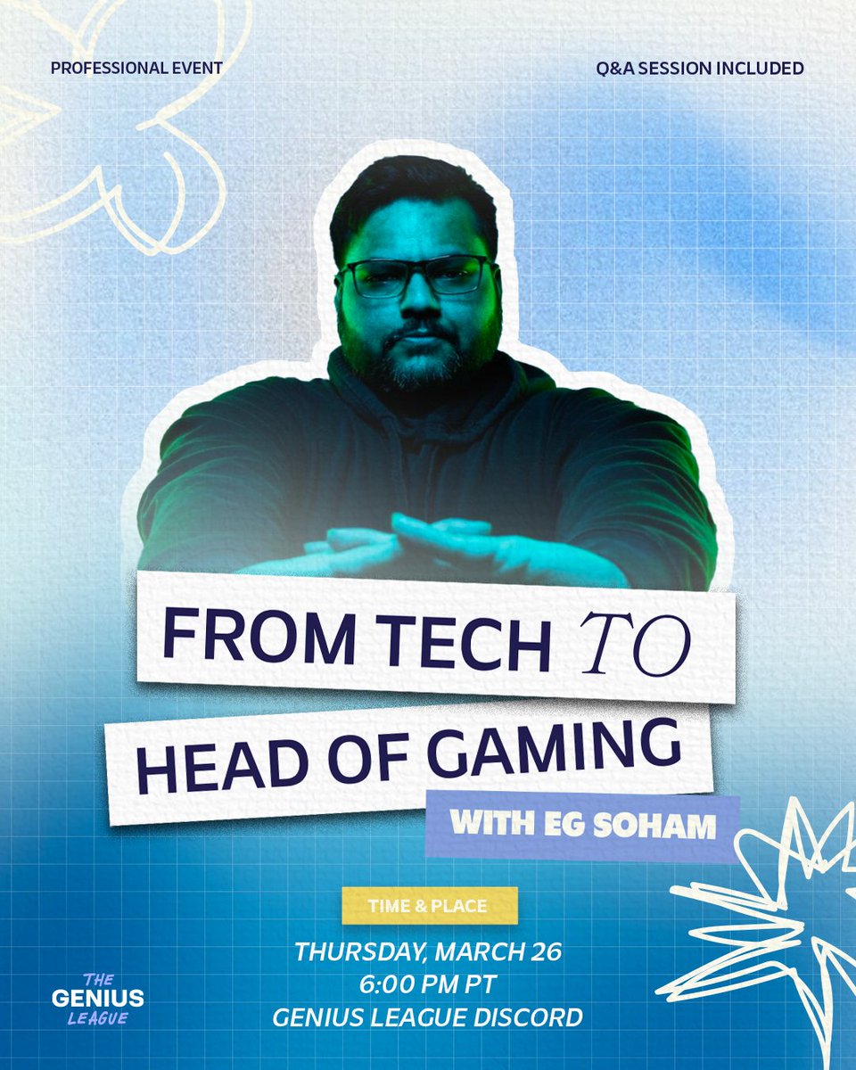 The Genius League tweet media