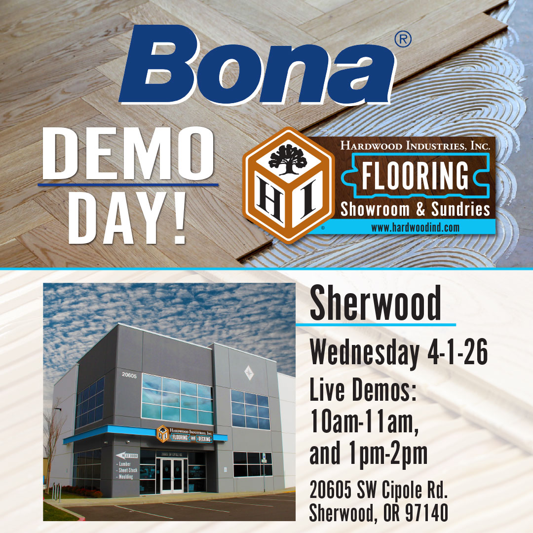 HardWdInd's tweet photo. 📢 Bona adhesive Demo Day at H.I. Flooring in Sherwood!
Wednesday, 4-1-26.  Live demos from 10am to 11am, and 1pm to 2pm.
Join us for:
🔹 Live Bona product demos.
🔹 Giveaways!
🔹 And exclusive demo day deals.
Mark your calendars, don't miss it! https://t.co/MrIhA8QYVM