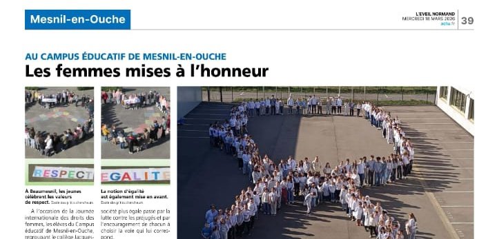 Campus Educatif Mesnil-En-Ouche - Collège tweet media