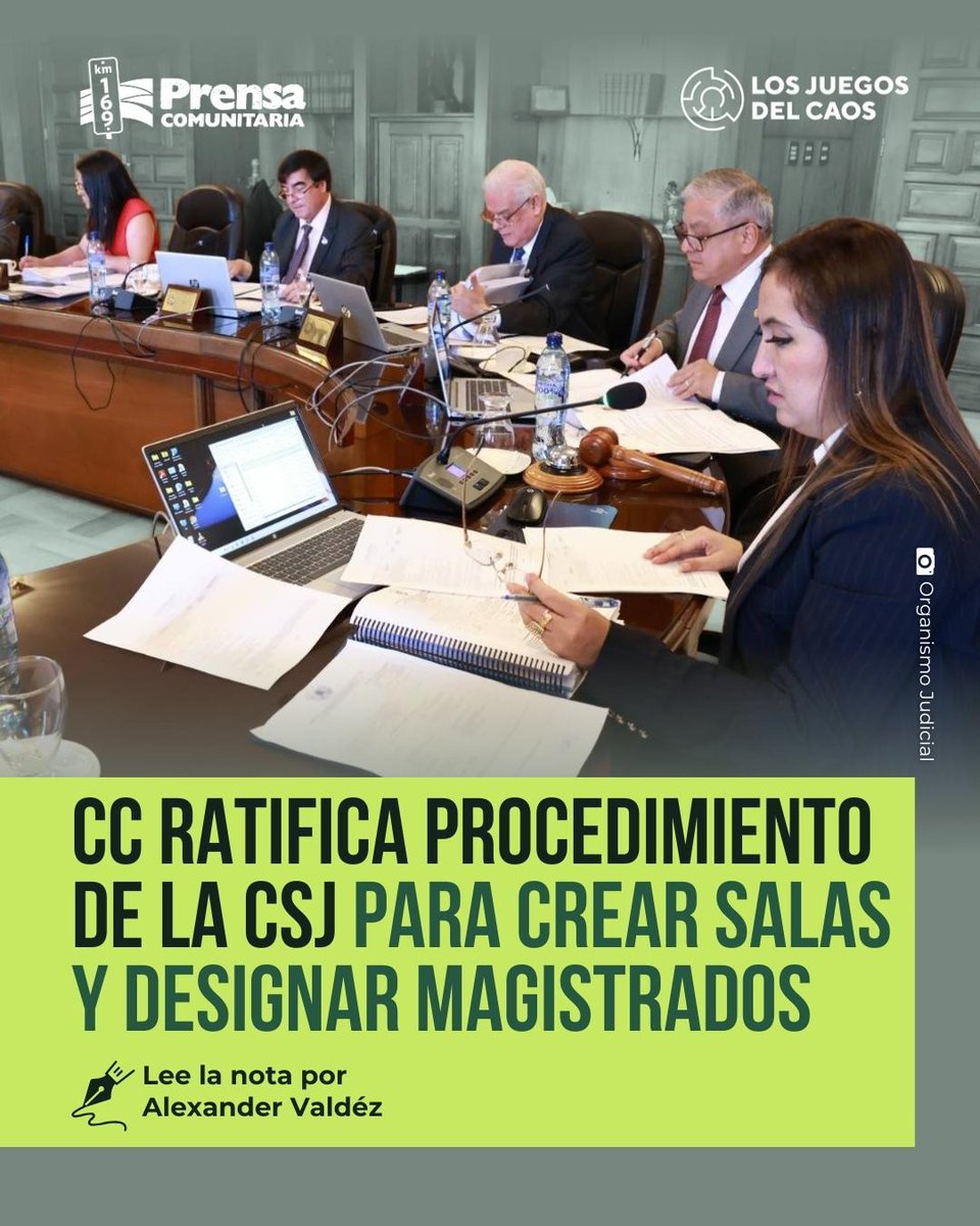 #Elecciones2026 CSJ tiene vía libre para continuar con nombramientos en Salas

Por mayoría, la CC rechazó en definitiva los amparos contra la creación e integración de nuevas Salas por la CSJ, cuestionada por designar magistrados sin intervención del Congreso.