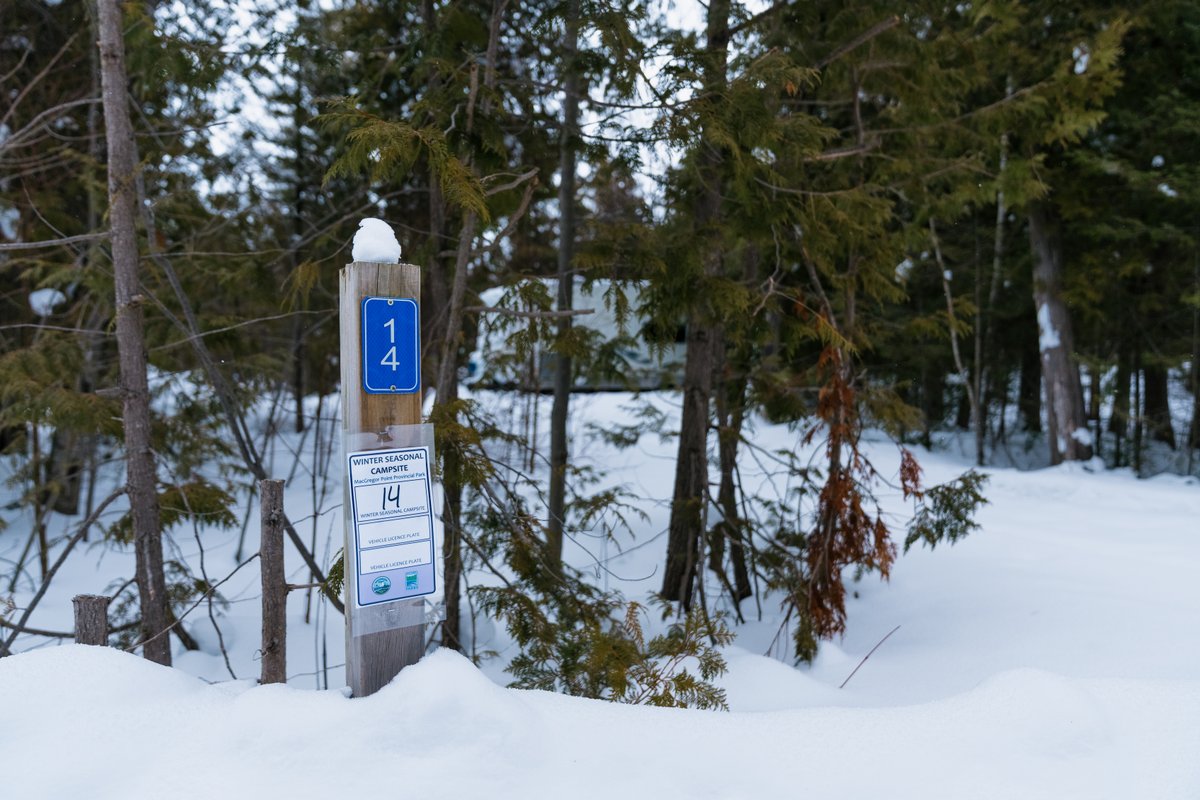 ❄️ Winter Seasonal campsites begin booking April 1 for the 2026/2027 season❄️ 

Seasonal sites operate from November 1 to March 31. 

Enjoy ski trails, skating, snowshoeing and more winter fun! 🎿 ⛸️ 

To reserve, please visit the Ontario Parks Reservation Website!