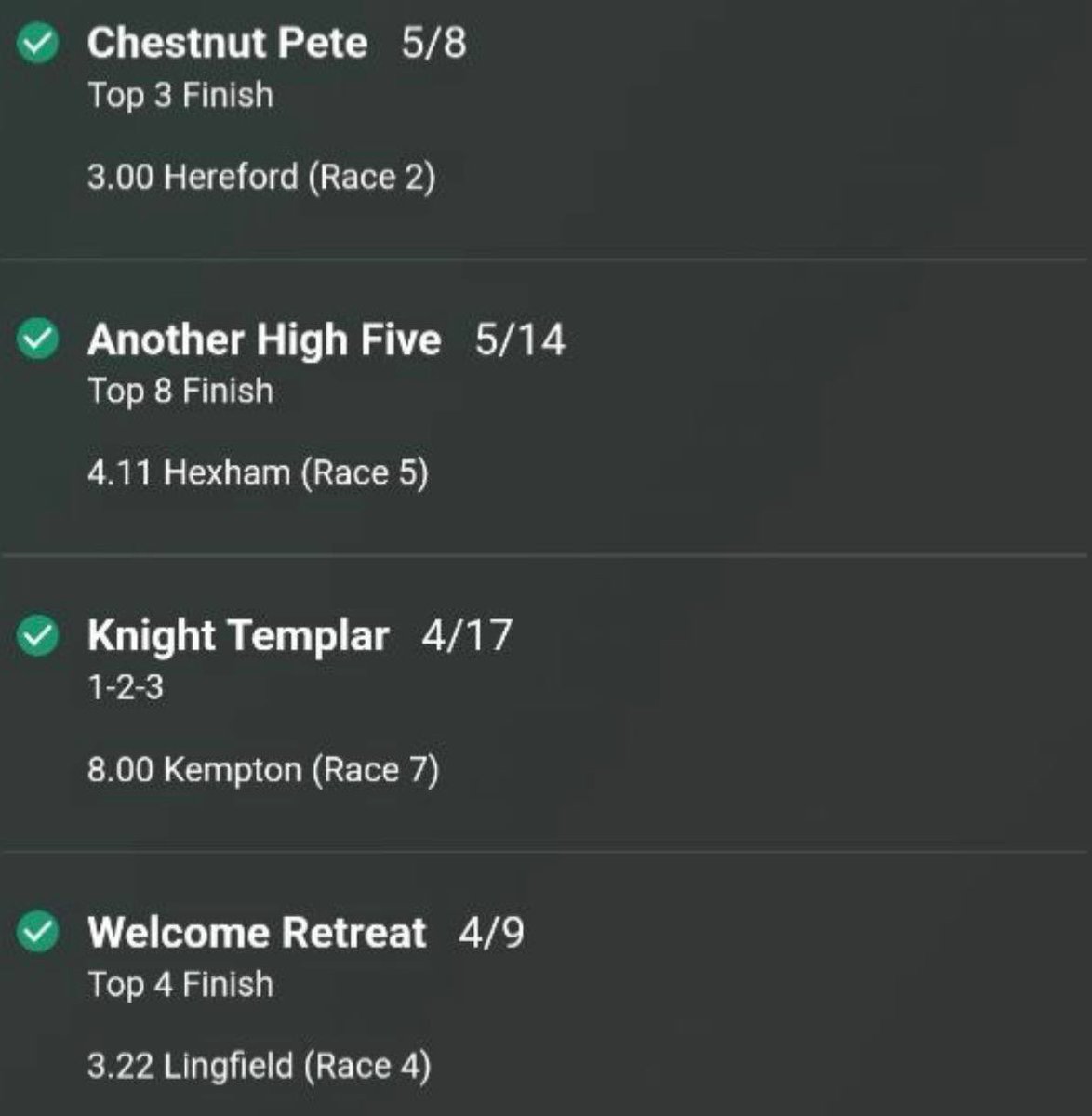 Jonathan_HRT21's tweet photo. 30/1 Mega Acca lands 💥💥💥

You could have got these free today below🤷🏼‍♂️

Place bet of the day lands to💥💥💥

Don’t miss tomorrows 👀 https://t.co/qtv9PjKIxA
