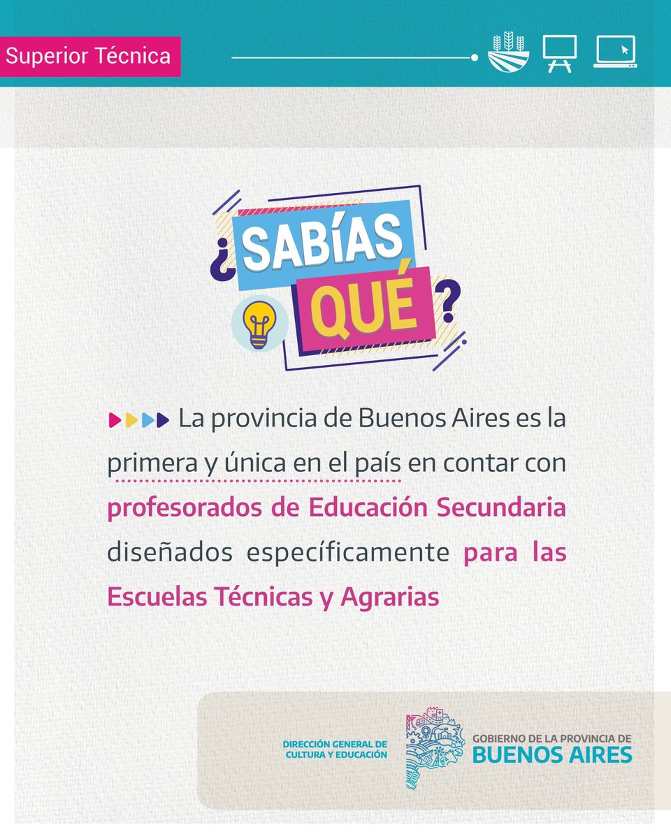 Educación Técnico Profesional PBA tweet media