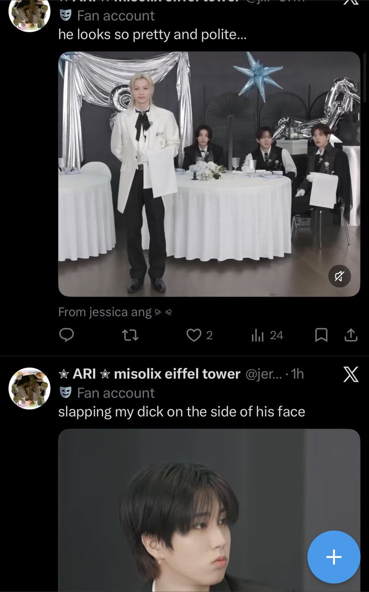 the difference in how i talk abt them makes me giggle