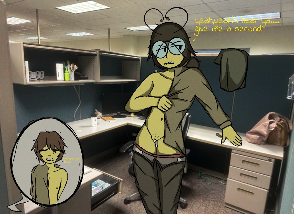 gnimaercs_legab's tweet photo. bea shenanigans in the ol office https://t.co/LFkeZQE0Yi
