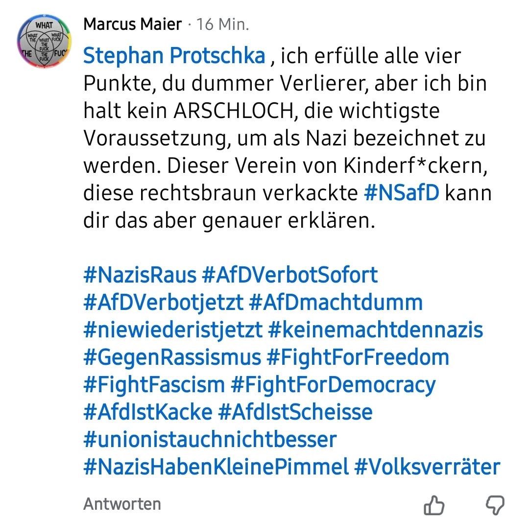 Stephan Protschka MdB tweet media