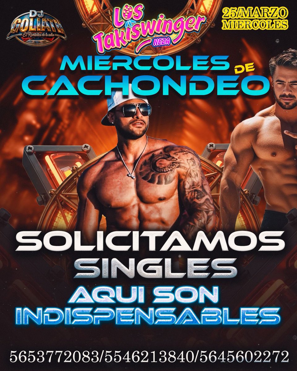 CENTRO DE ESPECTÁCULOS SW: “LOS TAKISWINGER “ A.C tweet media