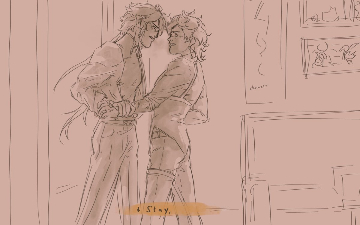 niai_ii's tweet image. i swear im still continuing this…. i may or may not have written a 5k fic to literALLY just this ONE conversation that has kept me from drawing it

#chili #zhongchi
