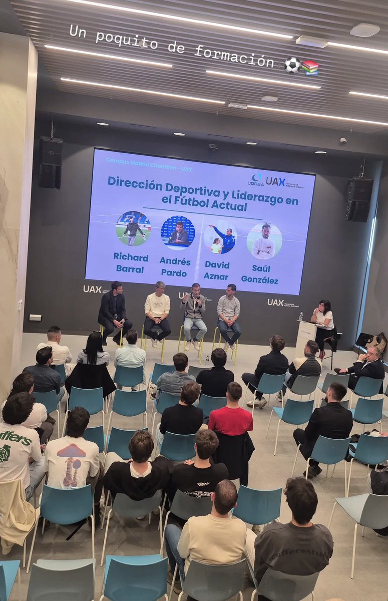LydiaBermejoM's tweet photo. @davidaznarcoach gracias por formar parte de una magnífica mesa redonda. 
Un placer que nos acompañaras. @Uddea_es https://t.co/scjVzjGHCP