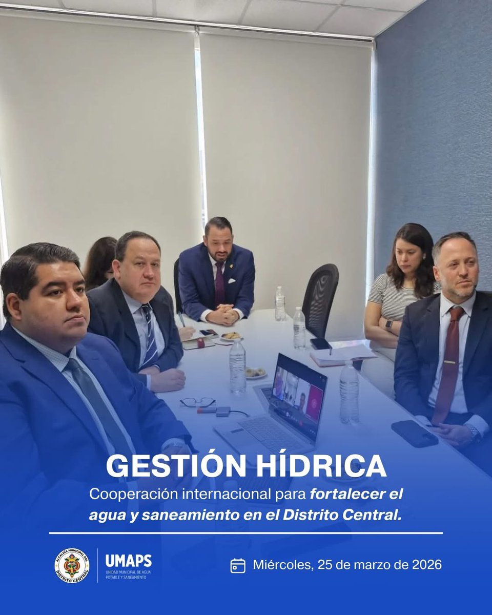 Unidad municipal de agua potable y saneamiento tweet media