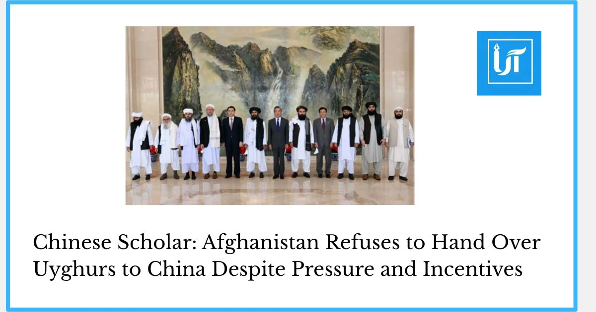 Uyghur Times English tweet media