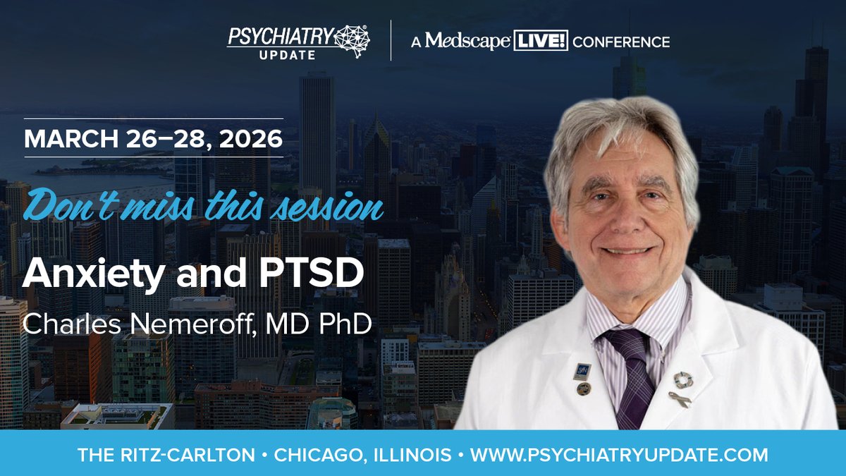 Medscape Psychiatry tweet media