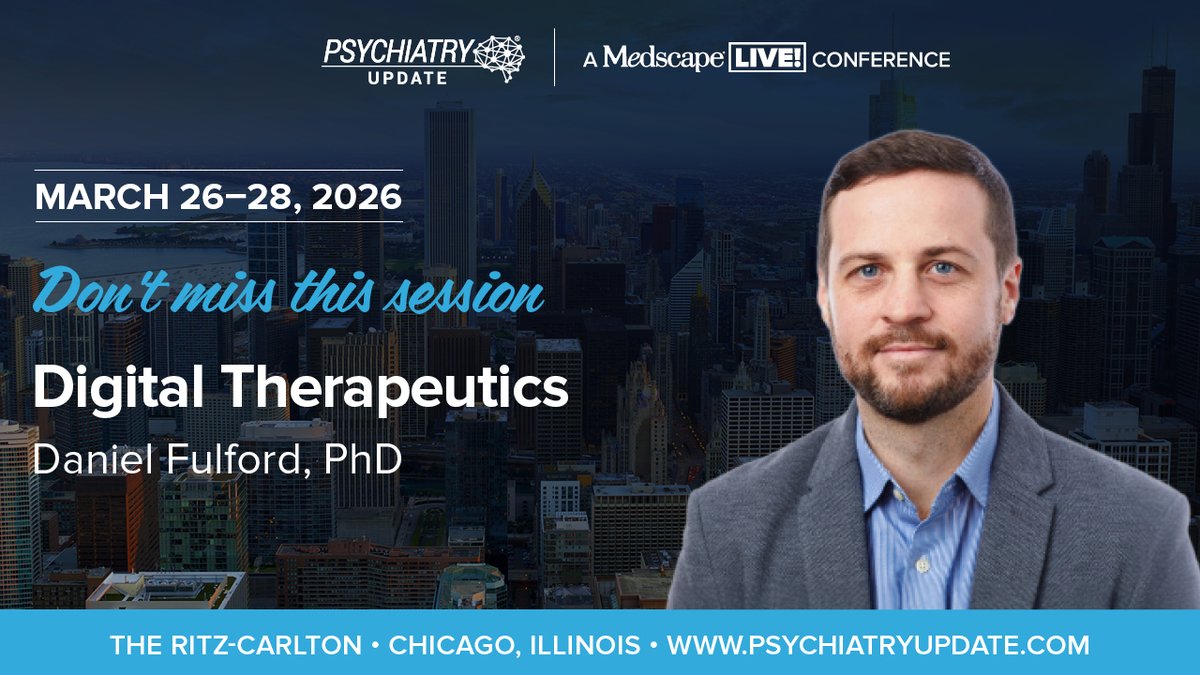 Medscape Psychiatry tweet media