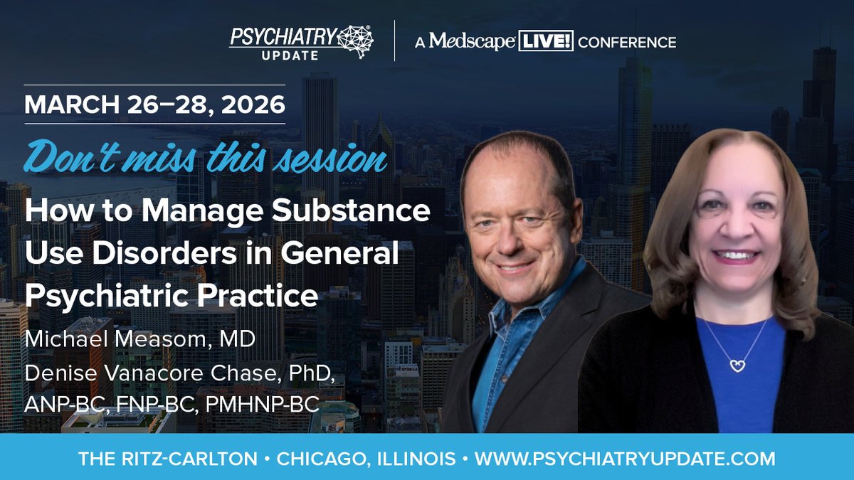 Medscape Psychiatry tweet media