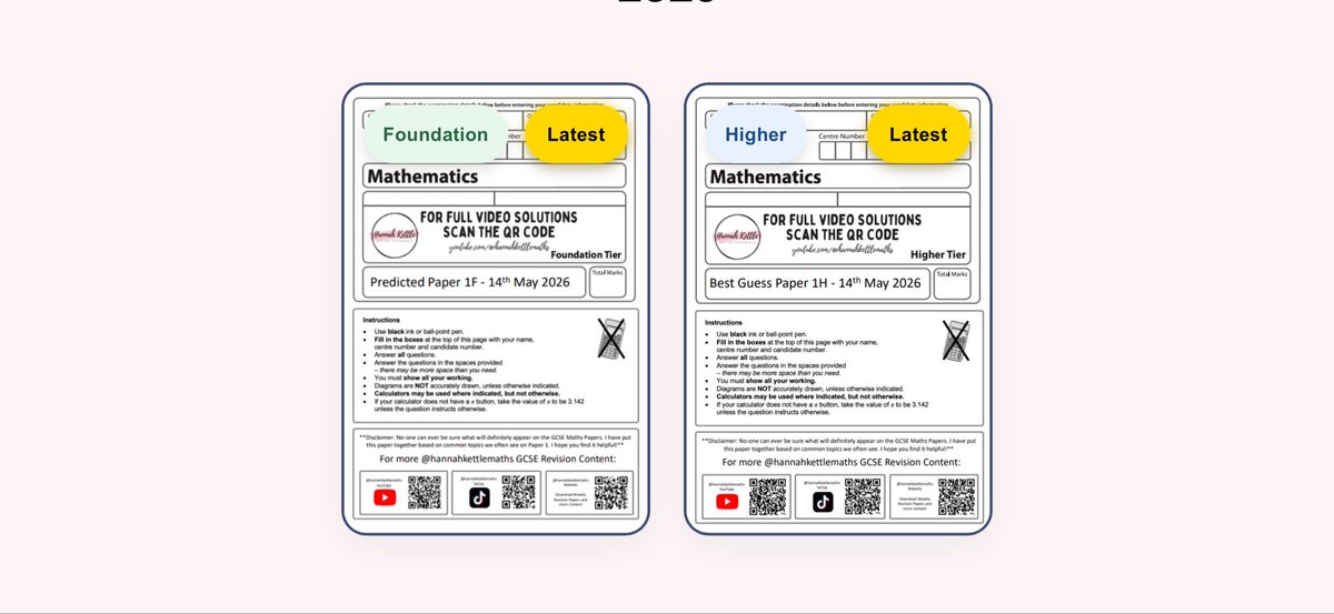 Hannah Kettle Maths tweet media