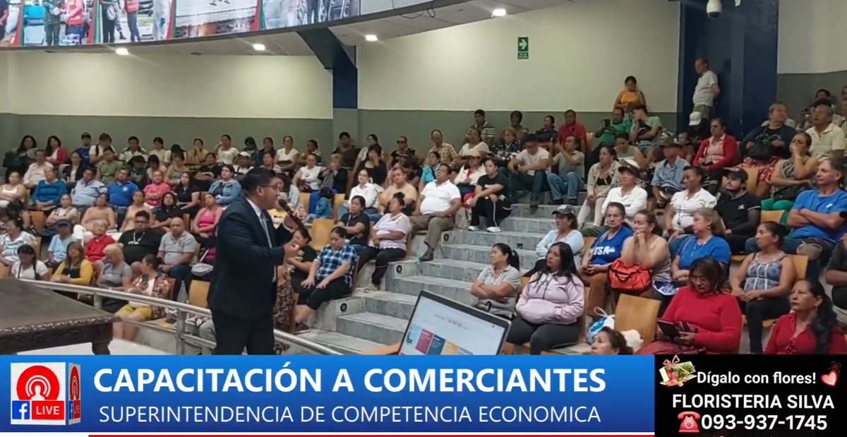 🟧CAPACITACIÓN || Capacitación de la Superintendencia de Competencia Económica, dejó más dudas que certezas en los propios comerciantes de Santo Domingo - Informativo de Noticias!
#RadioMegaestación #Noticias #SantoDomingo #Ecuador
facebook.com/share/v/1AjKaD…