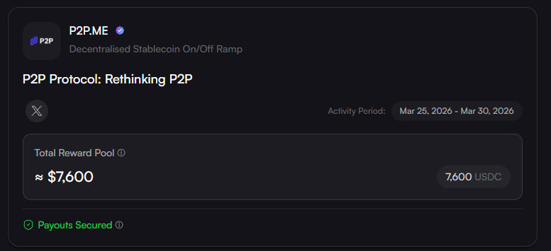 MEHTA₿ ANSARI | P2P.me tweet media