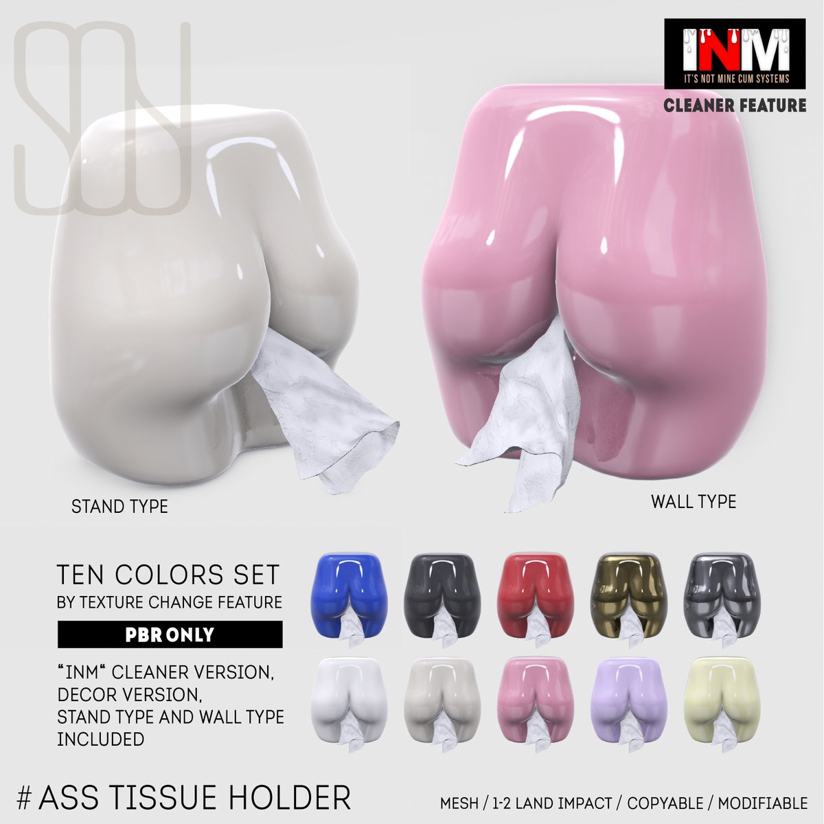 soythreed's tweet photo. Soy. Ass Tissue Holder @ The Fifty March 2026
Hello💙 It's available in The Fifty.
visit The Fifty (Open 25th) ↓
https://t.co/sgcMsNzz3q https://t.co/3CUbXN4FBy
