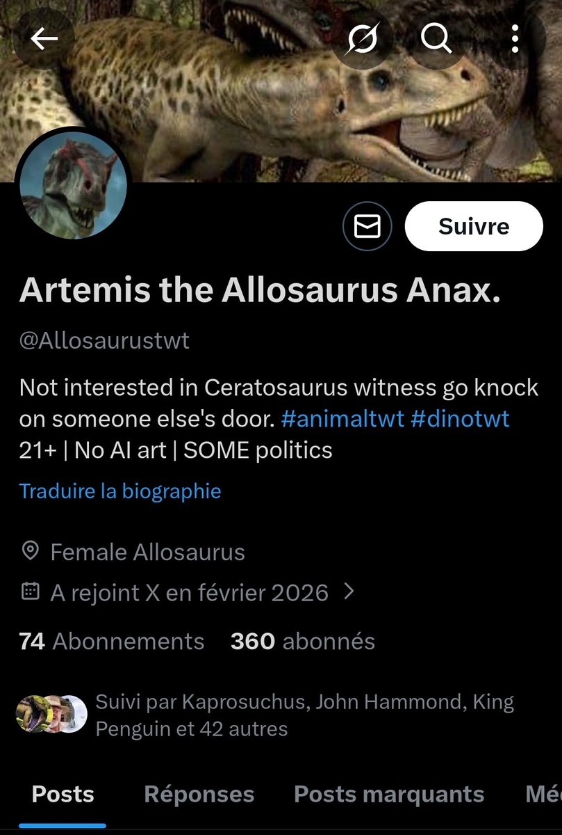 Fancy Utahraptor tweet media