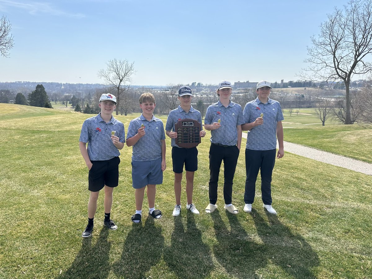 Frozen Open Champs! Great start to the season and some awesome individual performances today!! <a href="/MSHSactivities/">Millard South Activities</a> 

🏆 Team Score - 308

🥇Driscoll - 76
🥈Parker - 77
🥉Chappell - 77
4th Wik - 78
8th Hinrichs - 82