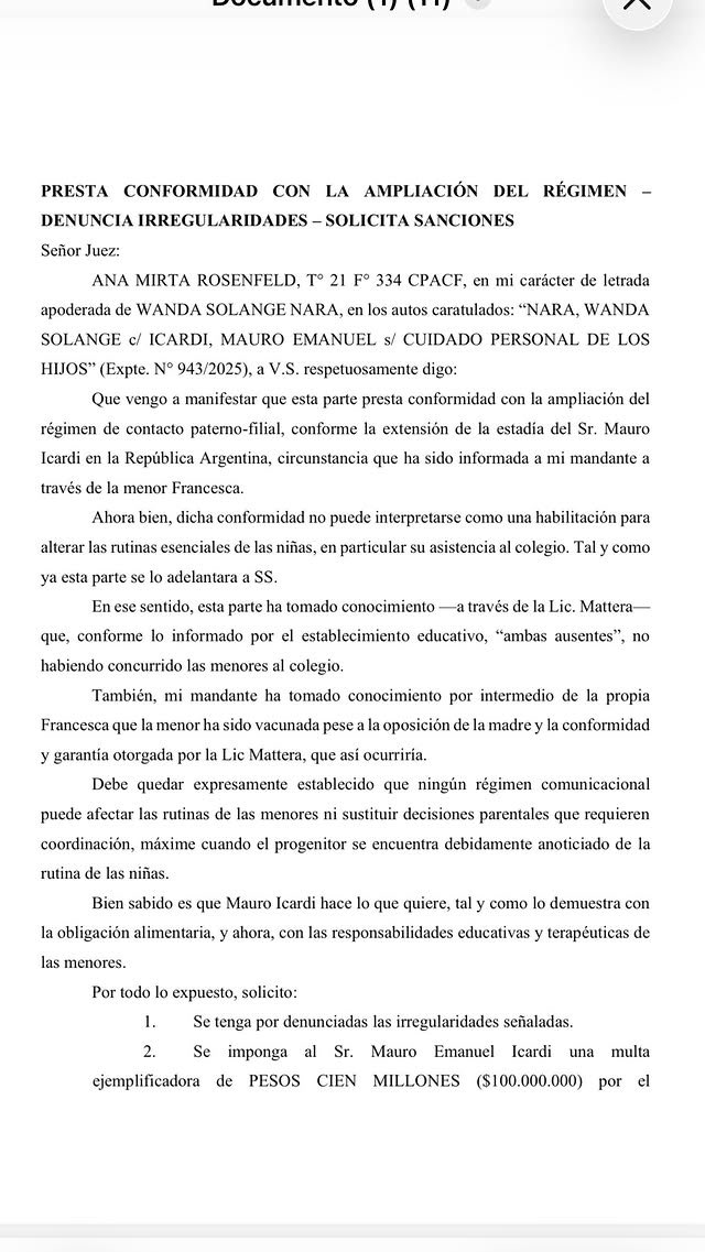 “Acá no hay preocupación  por las nenas. Te venden el cuento del cuidado, de las rutinas y de la responsabilidad, pero cuando rascás un poco aparece siempre lo mismo: la multa, la plata, la sanción. Todo termina en guita 💵. Cada movimiento lo convierten en un conflicto y cada