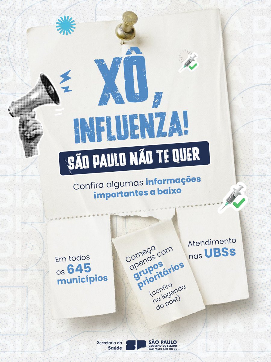 Secretaria da Saúde SP tweet media