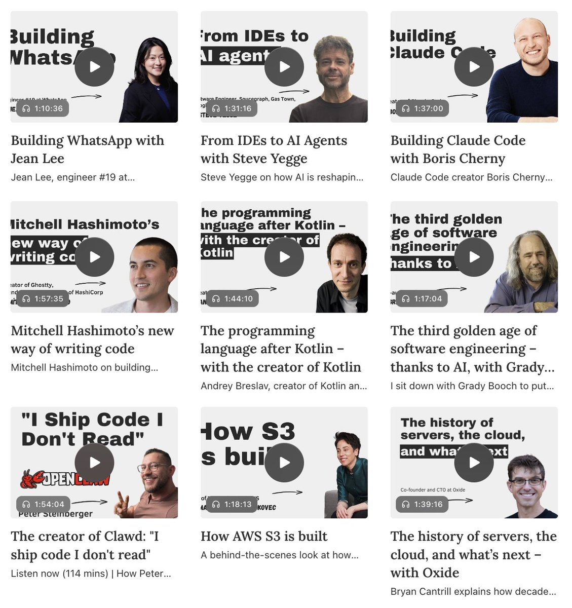 Gergely Orosz tweet media