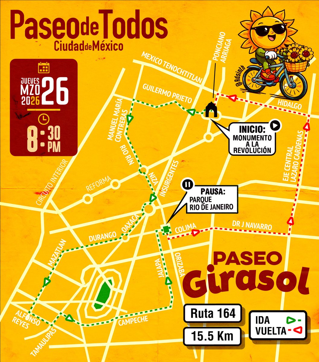 Paseo de Todos tweet media