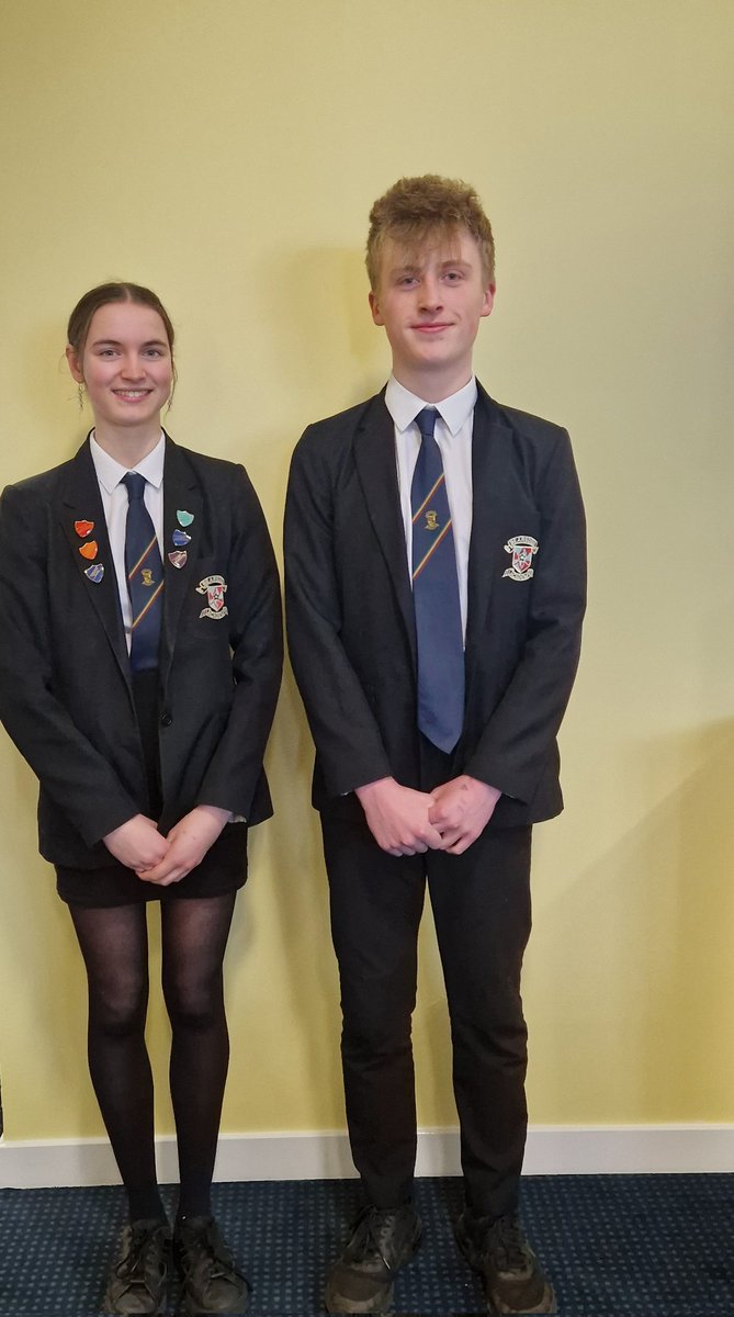 BearsdenAcademy's tweet photo. A huge congratulations to I and J who are through to the final of the Donald Dewar Debating Tournament. π They prepared for an unseen motion and then showcased their fantastic debating skills. #TeamBA #WiderAchievement https://t.co/bbXRcx91Zy