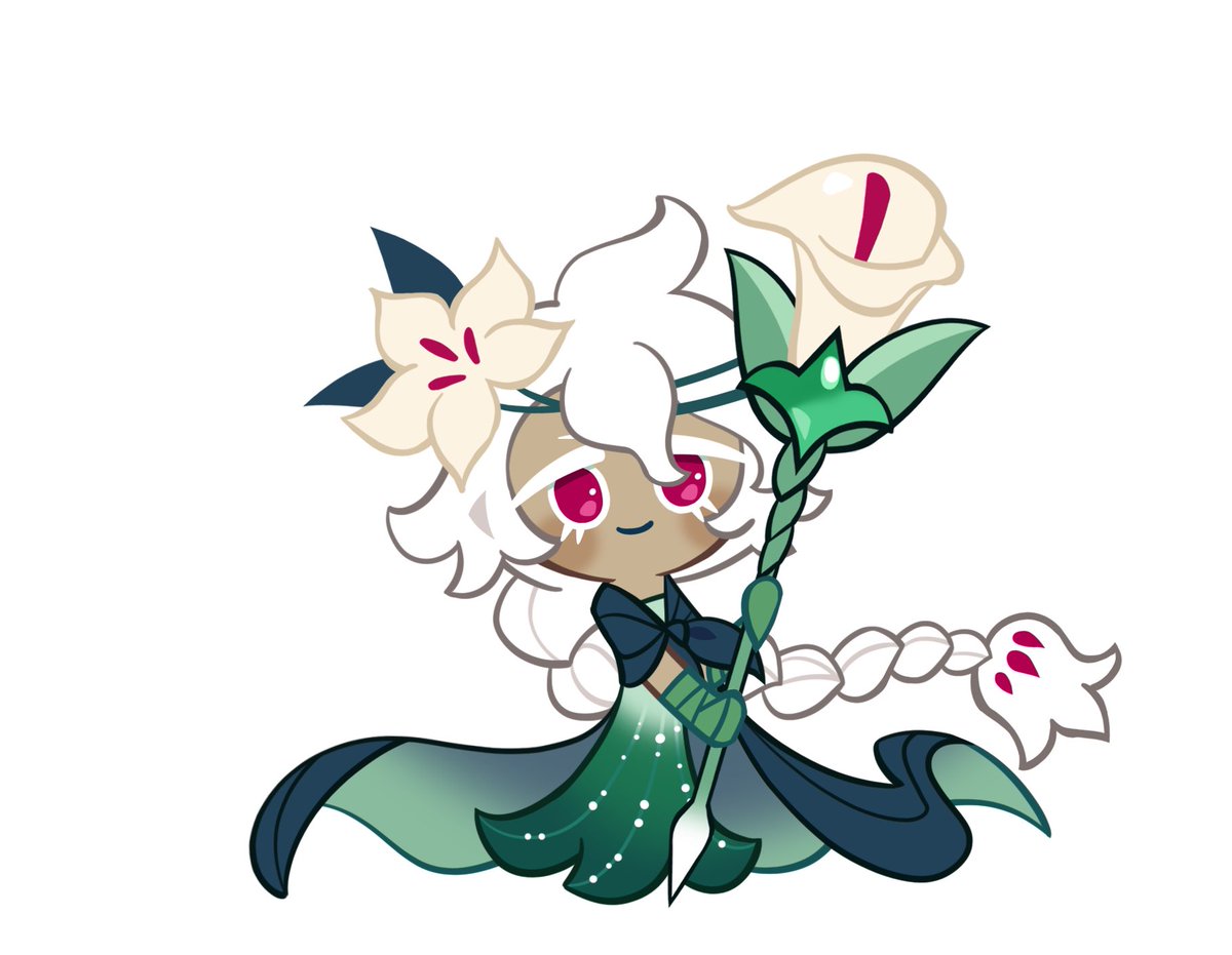 White Lily Cookie ❀ tweet media