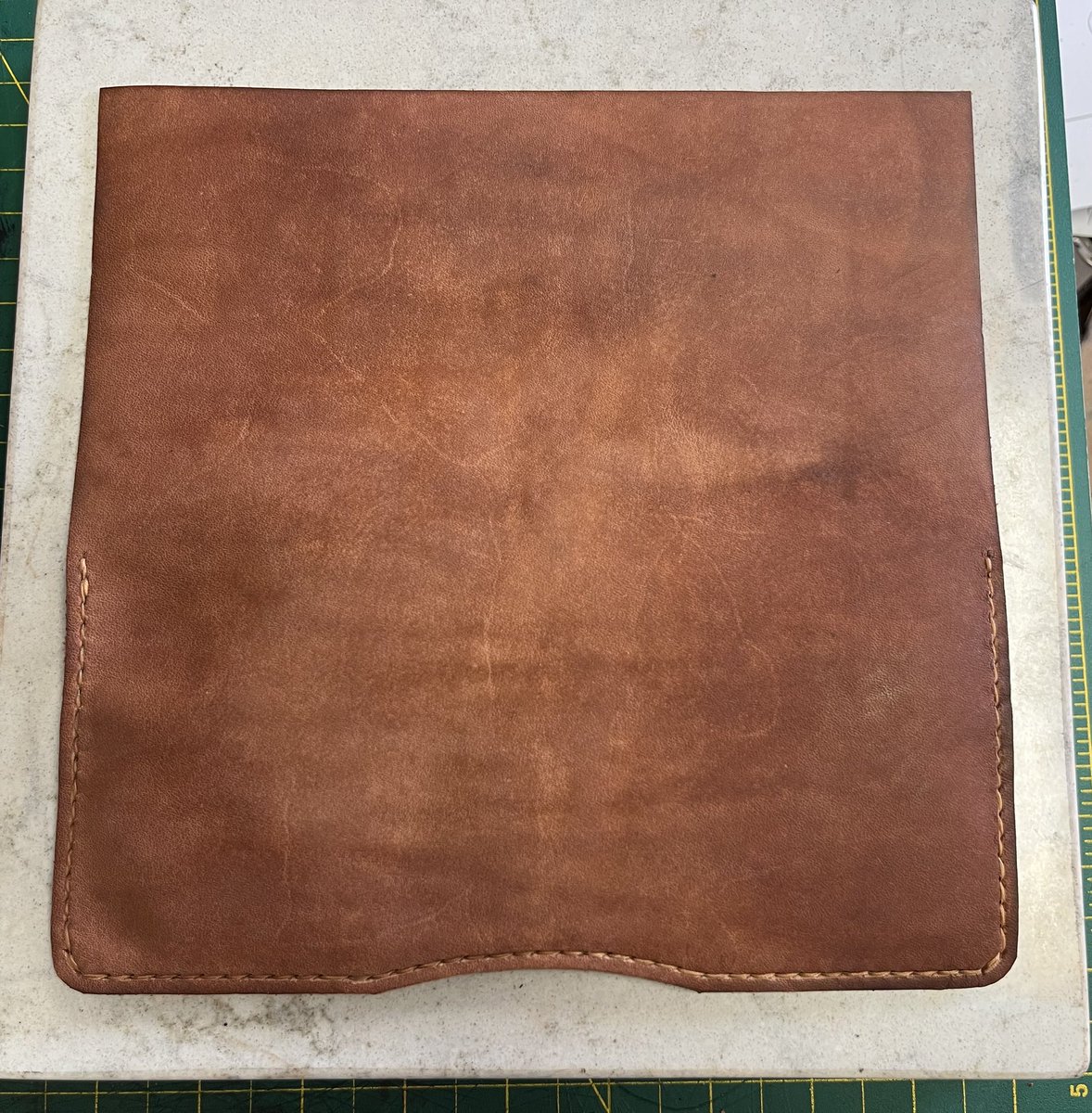 tejasmadecustom's tweet photo. Progress. Bifold Wallet lots of room for cards, cash, receipts, checks. Brown/brown with fawn stitch.
#tejasmadecustomleather https://t.co/tEYBscPWat