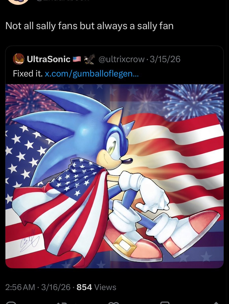 Masterob (President of Sally Acorn) tweet media