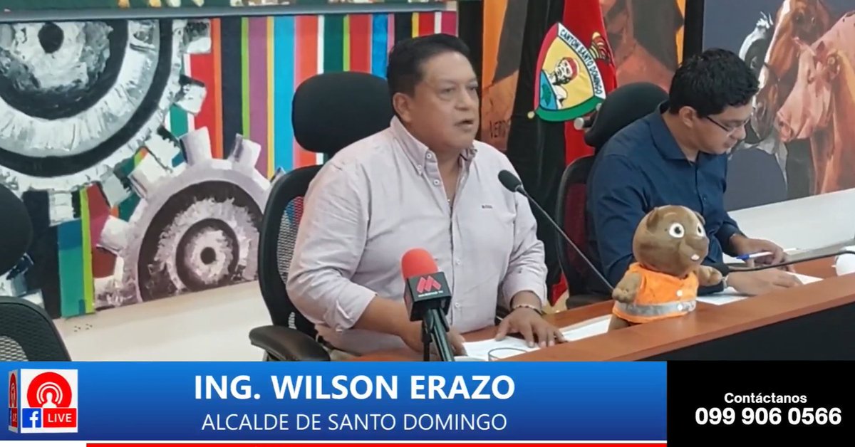 🔴CONFRONTACIÓN || Un nuevo encontrón se dio en la sesión del Consejo Municipal entre el actual alcalde de Santo Domingo Ing. Wilson Erazo y la Concejala Liliana Silva defendieron mutuamente sus posiciones.
#RadioMegaestación #Noticias #SantoDomingo
facebook.com/share/v/1Biwn9…