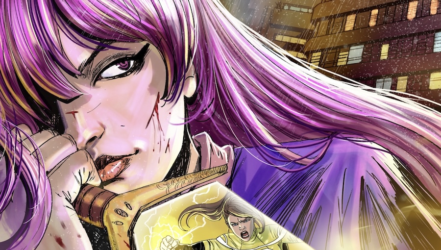 Fanbase_Press's tweet photo. .@Fanbase_Press' @barbrajdillon Interviews @explodypan on the @Kickstarter Campaign for the Comic Book Series, ‘Peculiar’ 

https://t.co/YMfHEvka8E https://t.co/z09cOH0TiW