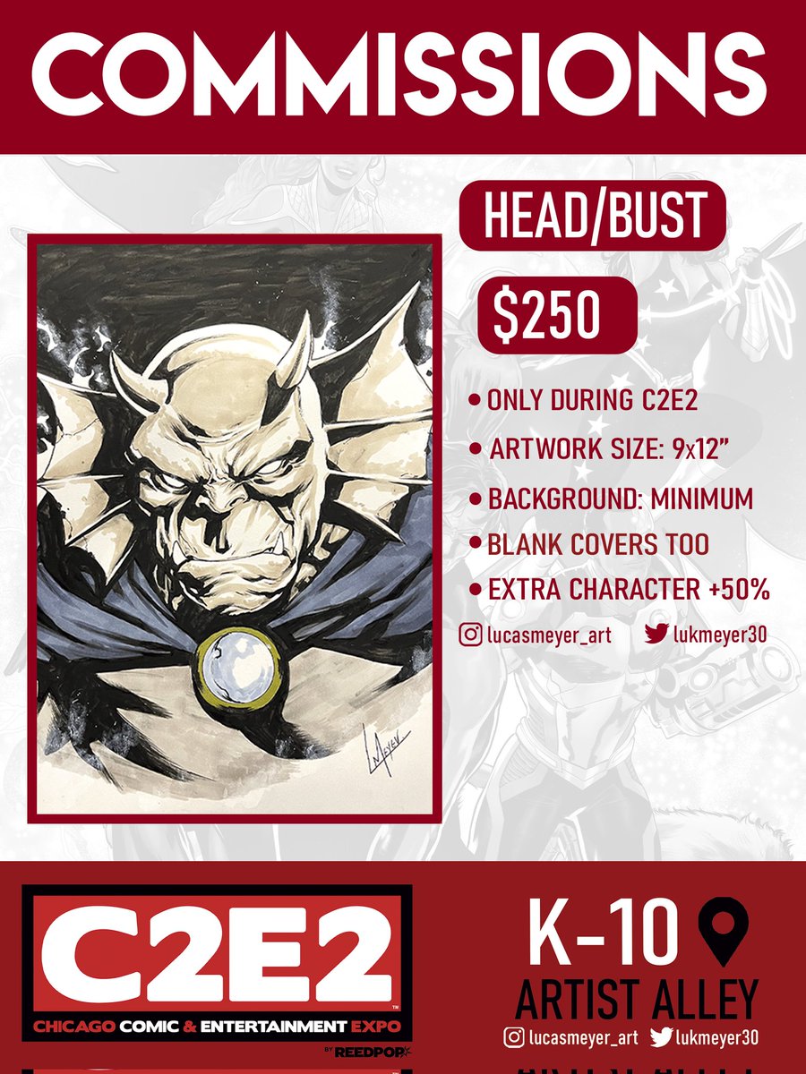 lucas meyer 🔜 C2E2 K-10 tweet media