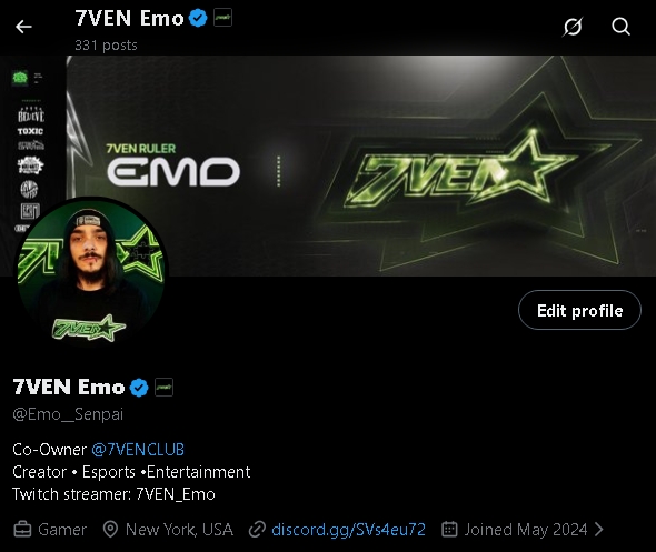 7VEN Emo tweet media