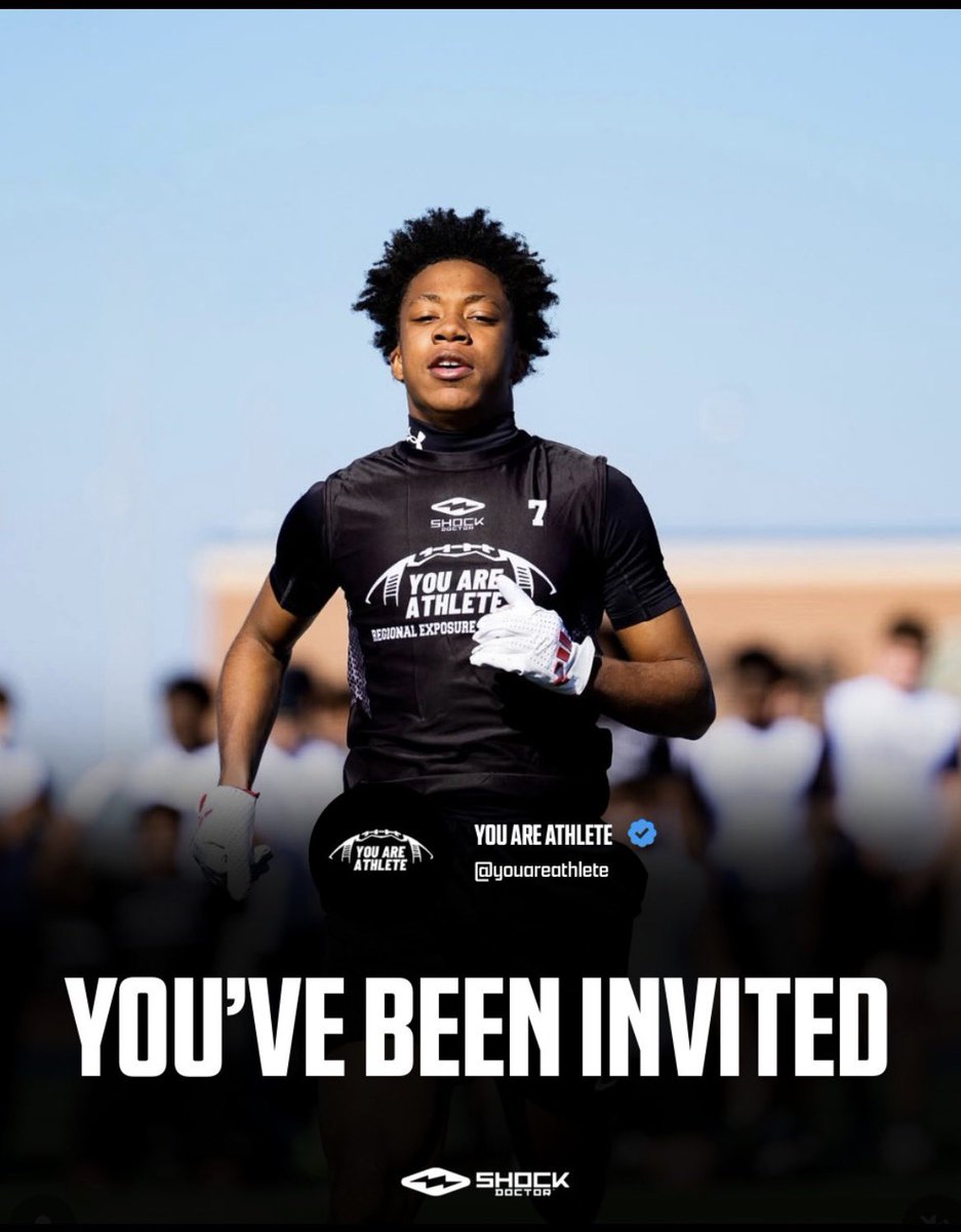 Rodriccallands's tweet photo. Blessed to be invited to the shock exposure camp!!! https://t.co/0jGunwuqNx