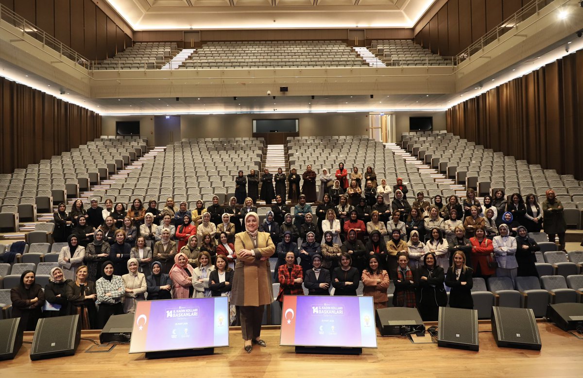 📍 AK Parti Genel Merkezi

Kadın Kolları Başkanımız Sayın <a href="/tugbaisikercan/">Tuğba IŞIK ERCAN</a> başkanlığında gerçekleştirilen 81 İl Kadın Kolları Başkanları Toplantımıza katılım sağladık.