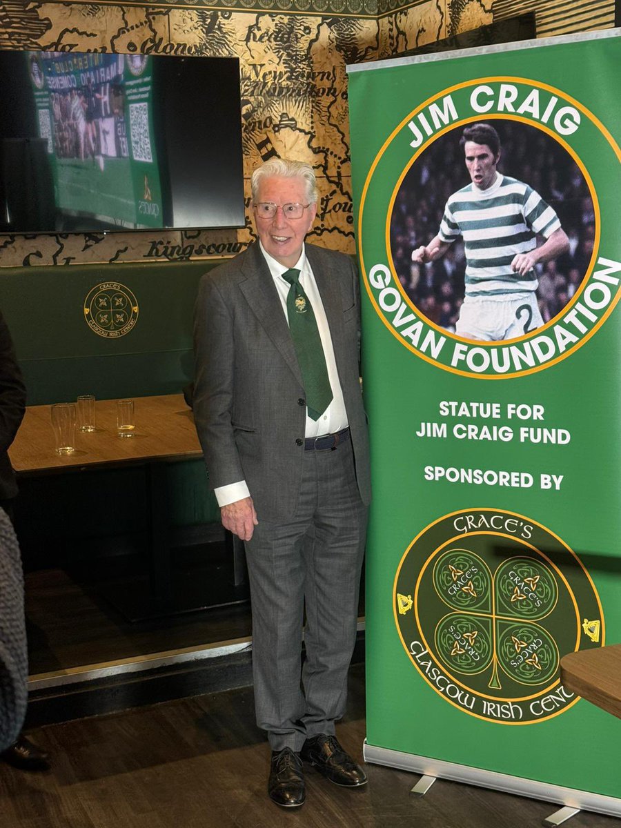 DeclanRMcC's tweet photo. A fantastic afternoon to launch the campaign for @jimcraiggovan 🦁

The group was founded by @MattMcGlone9, Kevin Tait and myself to build a statue of Jim in Govan. If you can help, find out more at https://t.co/iKmQoNOKLT https://t.co/GbTCoE6yAh