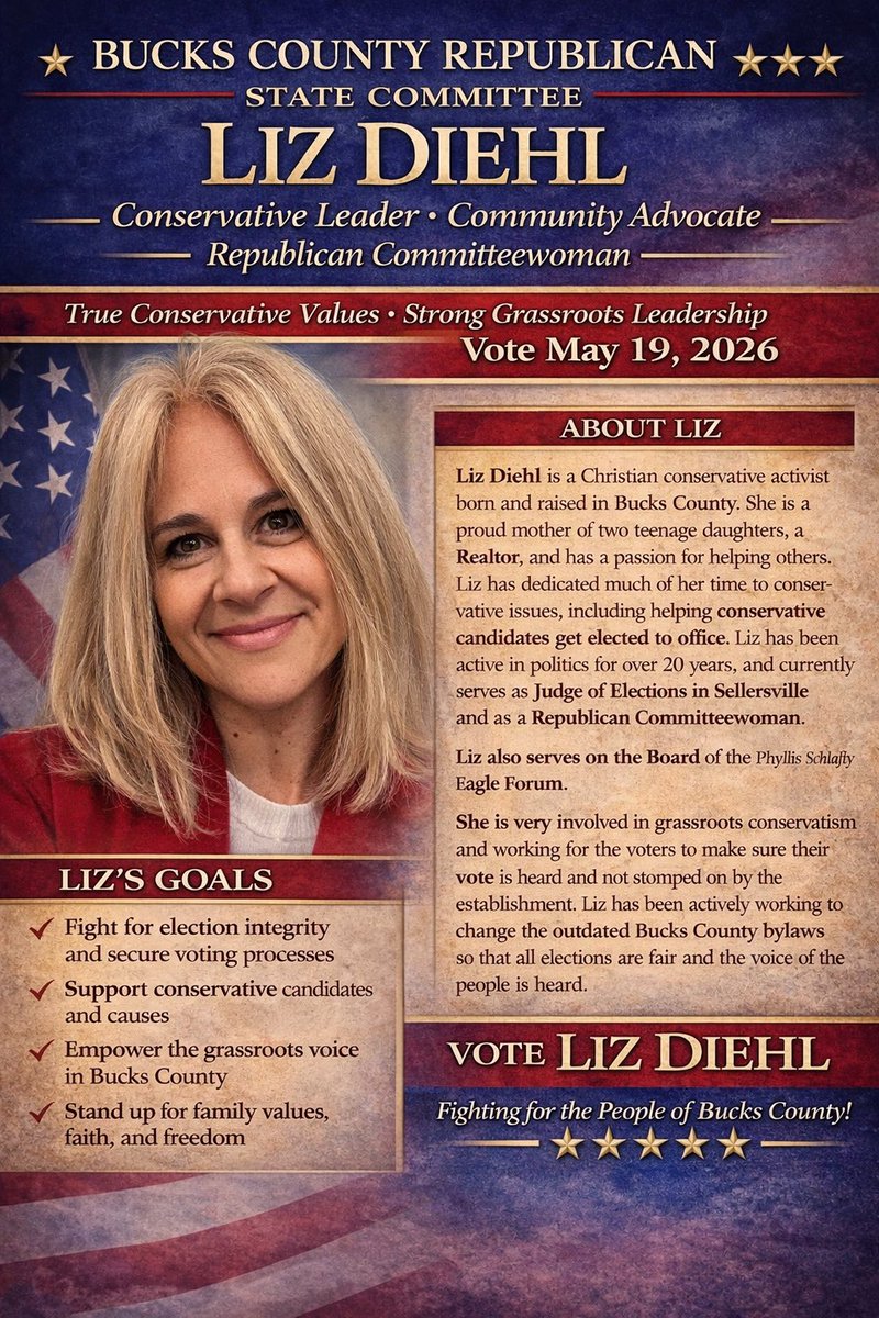 lizdiehl4truth's tweet image. I would appreciate your vote on May 19th!🇺🇸
#trumpwon 
#trump 
@PapiTrumpo 
@SchlaflyAndy