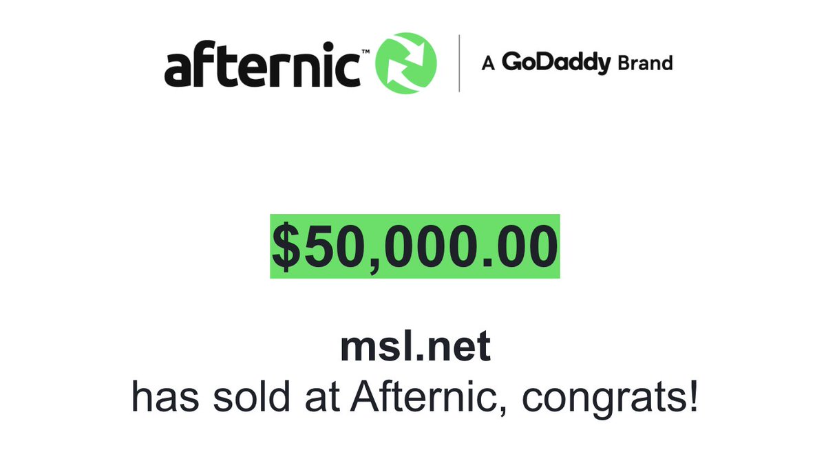 Exclusive Domains tweet media