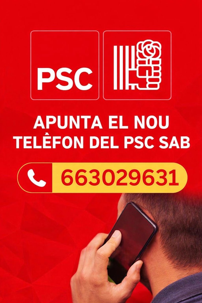 PSC Sant Andreu de la Barca tweet media