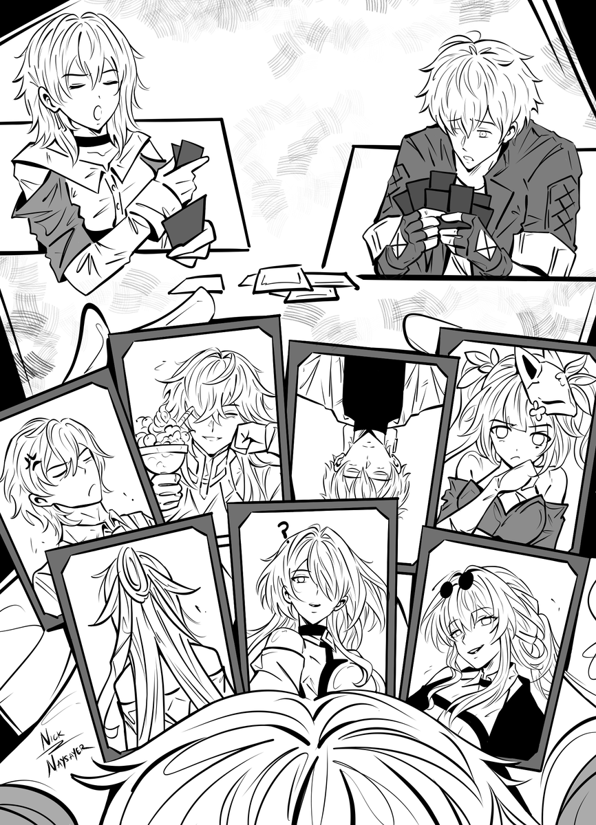 Is there a choice you won't regret ...? 🌀🌀

#honkaistarrailfanart #comic #mihoyo #sparkle #danheng #kafka #jingyuan #jingliu #aventurine #acheron #planarcadia #xianzhou #fanart #inking