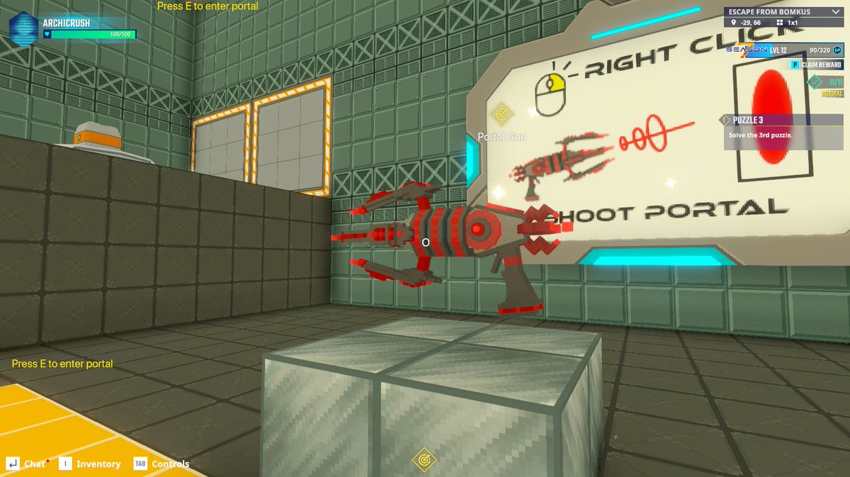 kmjif5's tweet photo. Found the portal gun in The Sandbox Season 7… can I borrow that? @TheSandboxGame  https://t.co/1L3JG5oTDu #Season7 https://t.co/0bEYHmfyVF